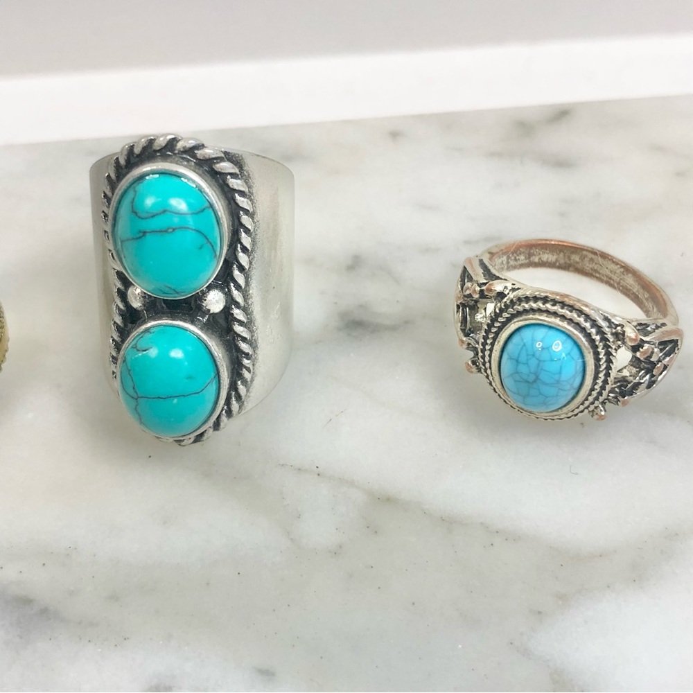 SET OF 4 RINGS 🪺 - Picture 6 of 7